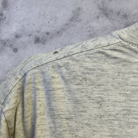 Vintage 90s Hawaiian Legends Surf T Shirt Mens Large 21x27 Gray Single Stitch - Picture 12 of 16